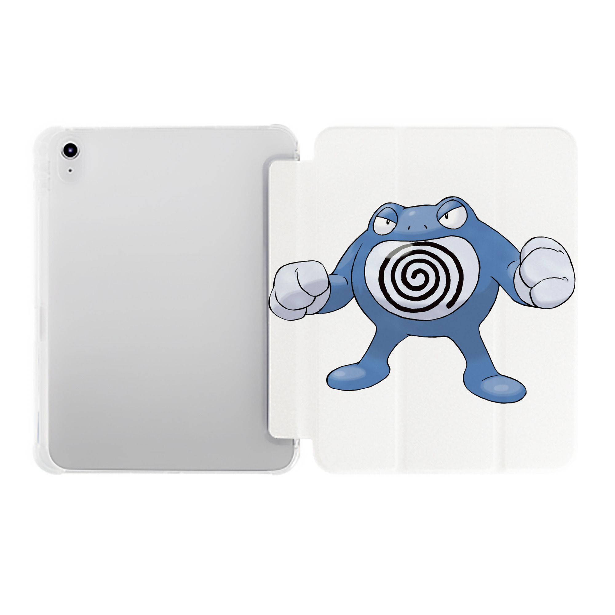 （画像用） ポケットモンスター Pokémon IPad ケース ペン収納付き 三つ折りスタンド PUレザー×シリコン 対応機種9.5/10.5/10.9インチ